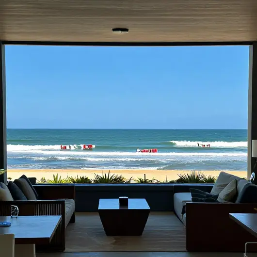 Descubra o flat lindo com janela vista mar Descubra o flat lindo com janela vista mar