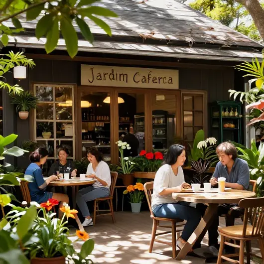 Descubra o Jardim Cafeteria