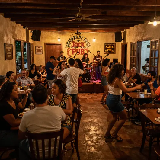 Forró no Rock’s Pub: Onde a Tradicional Dança se Encontra com a Alegria Forró no Rock's Pub: Onde a Tradicional Dança se Encontra com a Alegria