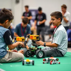 Torneio Pessoense de Robótica define equipes que representarão João Pessoa em competições nacional e regional Torneio Pessoense de Robótica